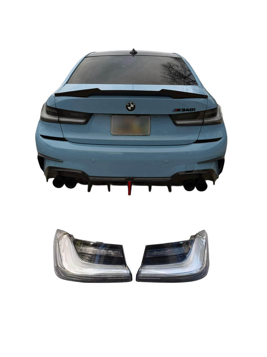 OEM Style Clear Taillights for BMW 3 Series G20 G80 M3 330i 340i